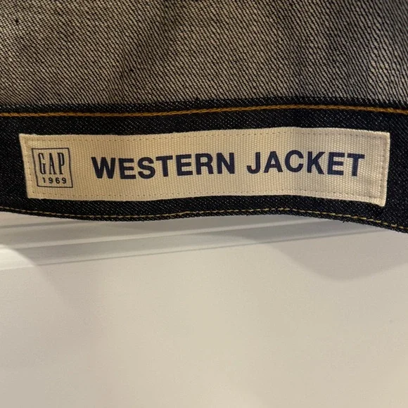 Gap 1969 Japanese selvedge denim Western Jacket - Picture 3 of 7
